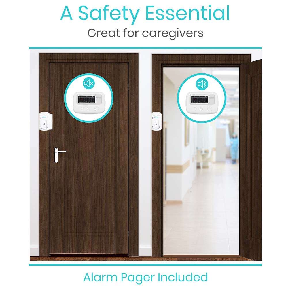 Vive Health Wireless Door Alarm and Pager