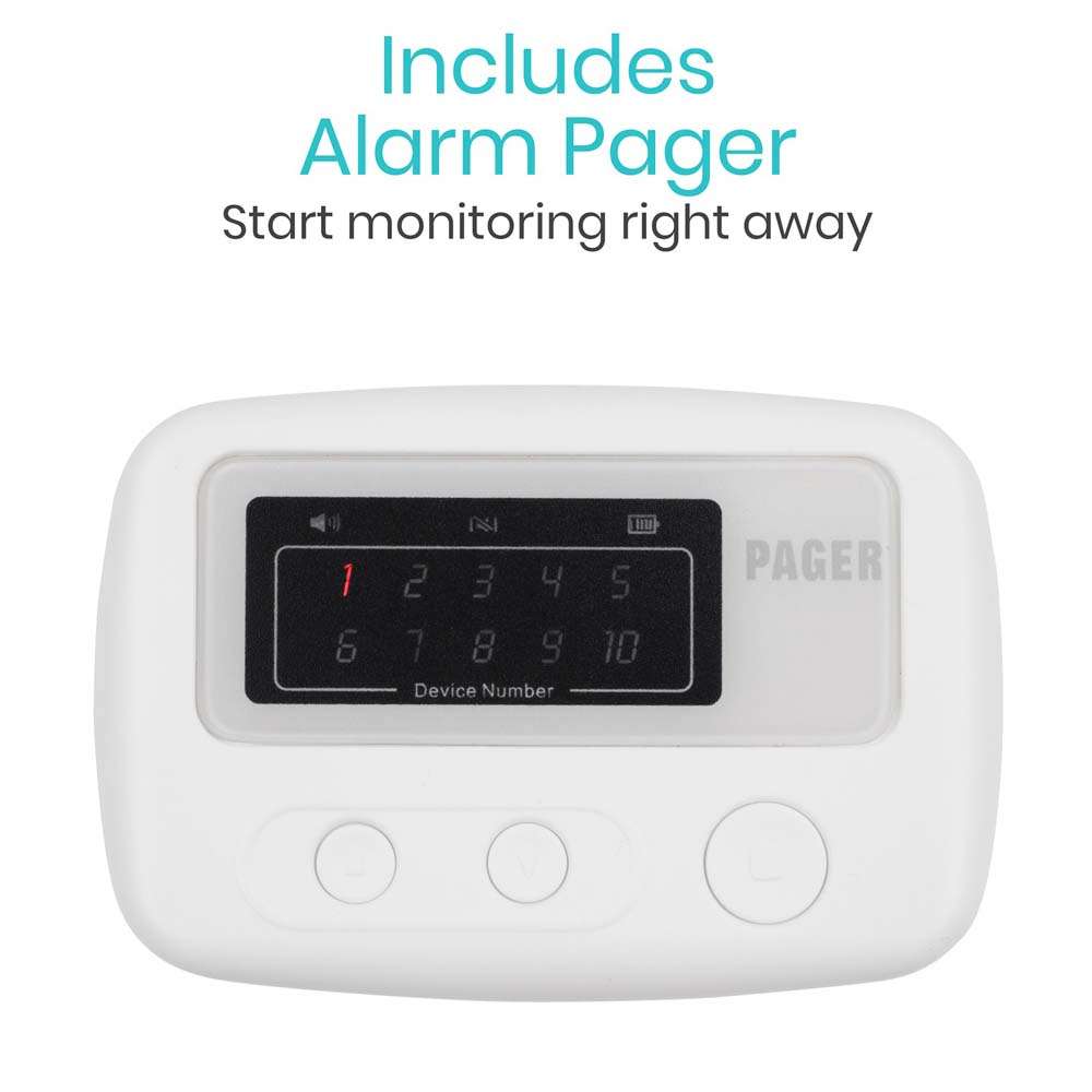 Vive Health Wireless Door Alarm and Pager