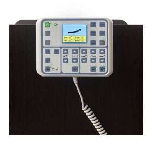 MedaCure Lincoln Expandable Bariatric Bed with Scale and hand control