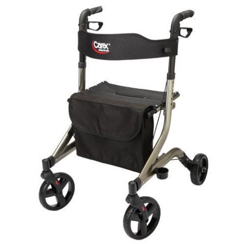 Lightweight Folding Travel Walker With Seat