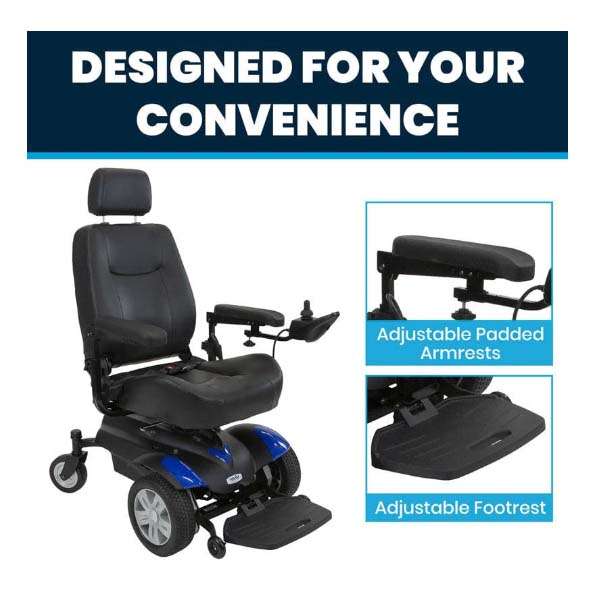 Vive Health Electric Wheelchair Model V