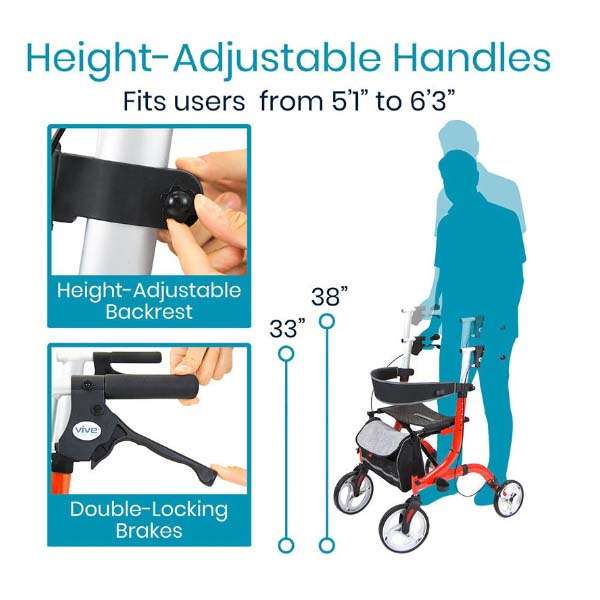 Vive Health Rollator Model S