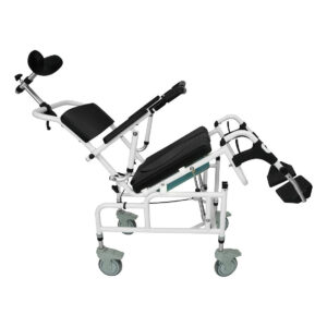 Vive Health Reclining Shower Commode Transport Chair