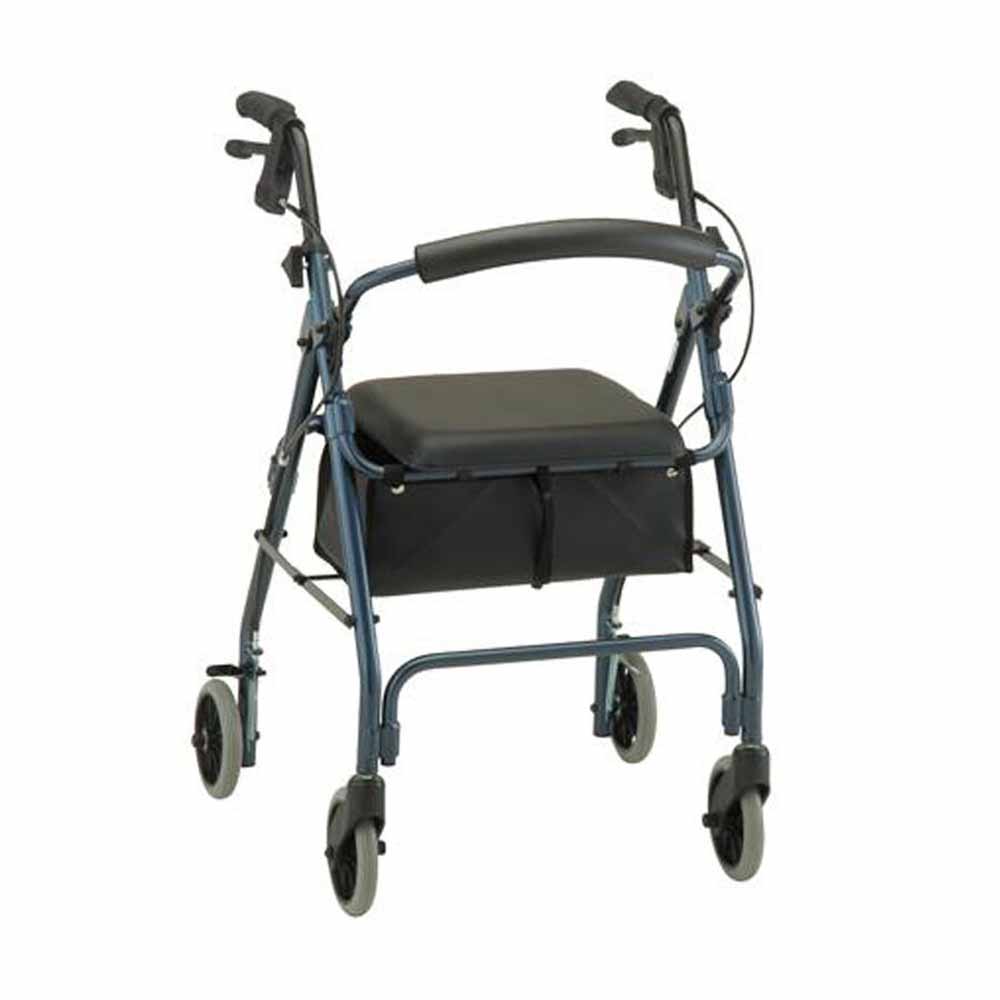 Nova GetGO Standard Rolling Walker, Blue