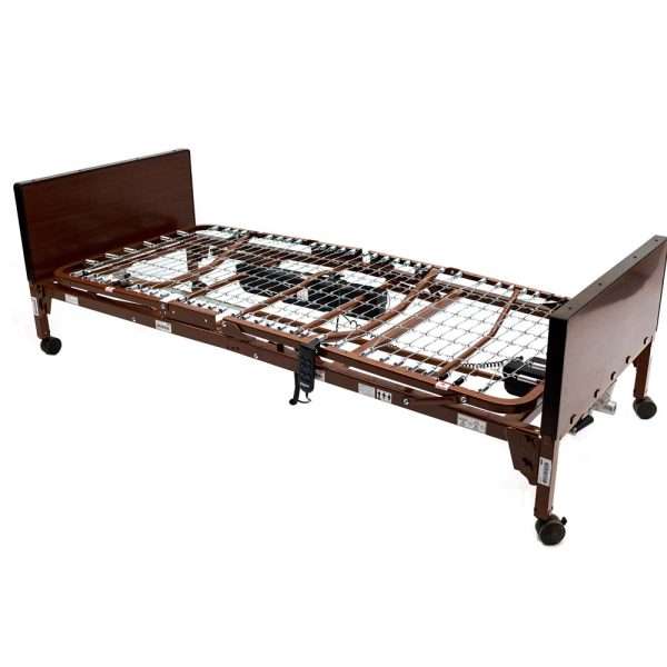 ProBasics Lightweight Full-Electric Bed with Full Rails & Group 1 Compressed Mattress