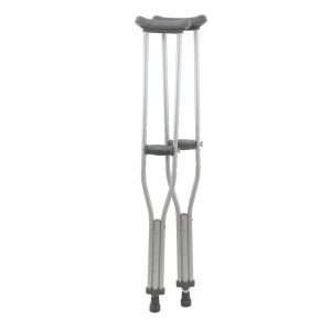 ProBasics Aluminum Underarm Crutches (Adult, 5’2″ – 5’10”)
