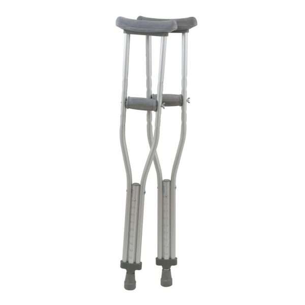 ProBasics Aluminum Underarm Crutches (Youth, 4’6″ – 5’2″)