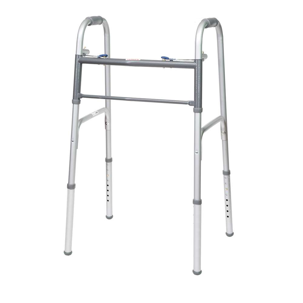 ProBasics Economy Two-Button Folding Steel Walker (Adult) (Case of 4)