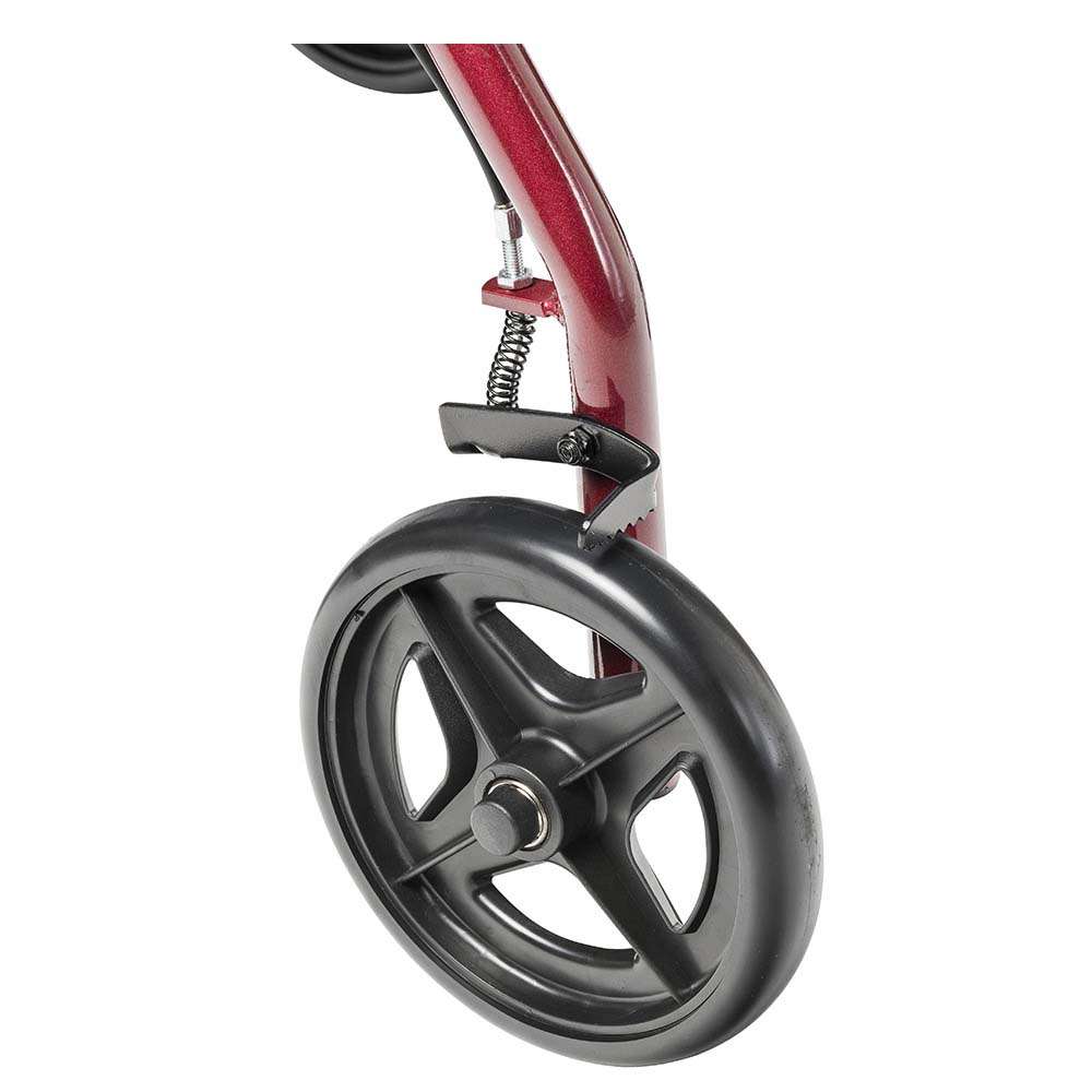 Drive Medical Aluminum Rollator, 7.5″ Casters