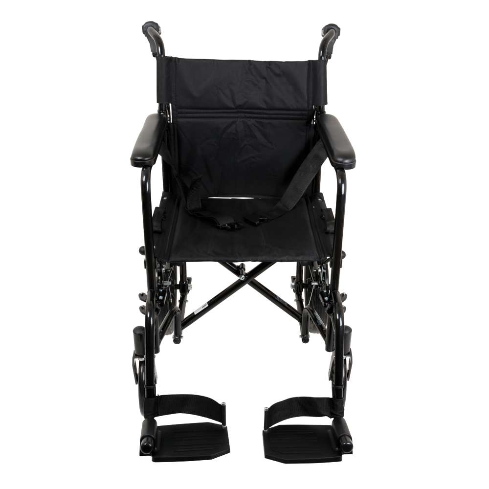 ProBasics Aluminum Transport Chair with 12-Inch Wheels