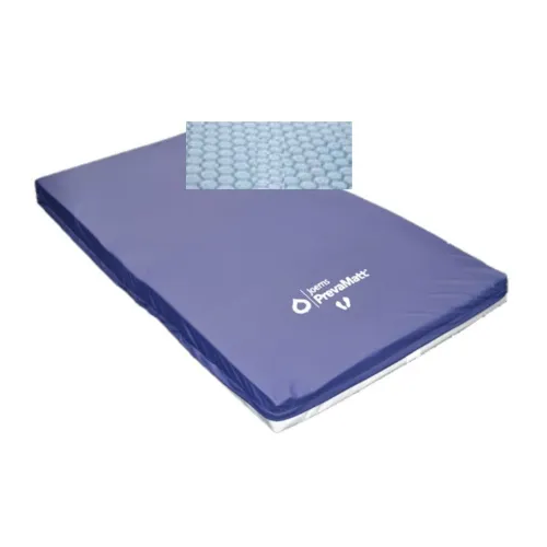 Joerns PrevaMatt Console Mattress with Zippered 2-Way Stretch Cover with Fire Barrier
