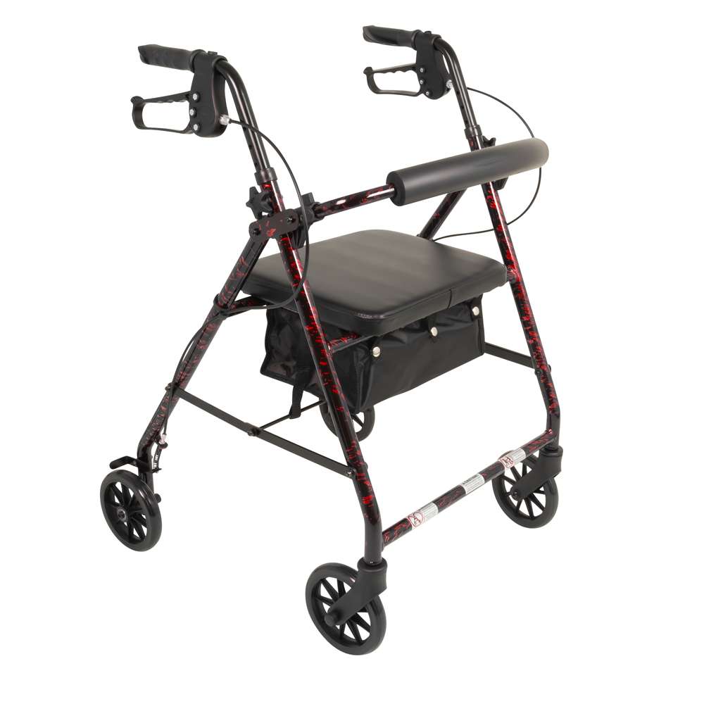 ProBasics Aluminum Rollator with 6-inch Wheels