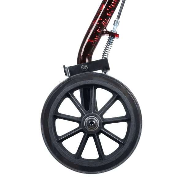 ProBasics Deluxe Aluminum Rollator with 8-inch Wheels