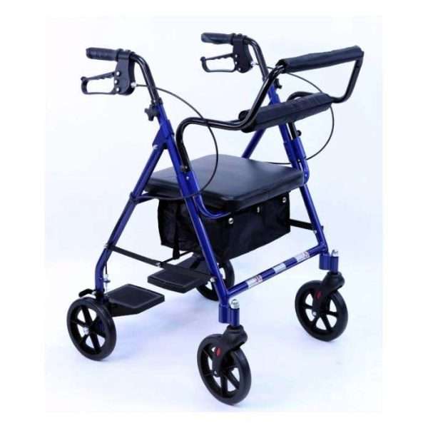 Karman R-4602-T Two-in-One Rollator and Transport Chair