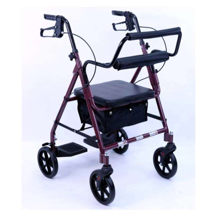 Karman R-4602-T Two-in-One Rollator and Transport Chair