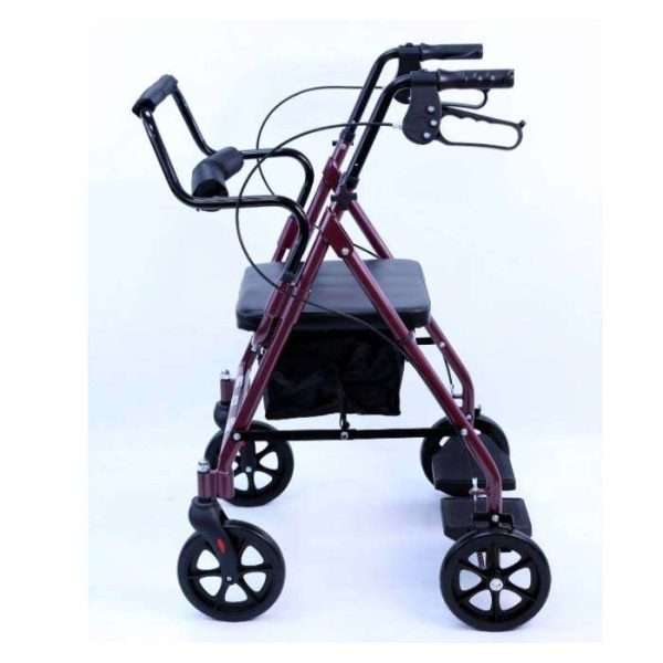 Karman R-4602-T Two-in-One Rollator and Transport Chair