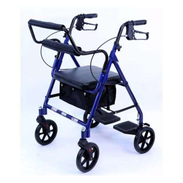 Karman R-4602-T Two-in-One Rollator and Transport Chair