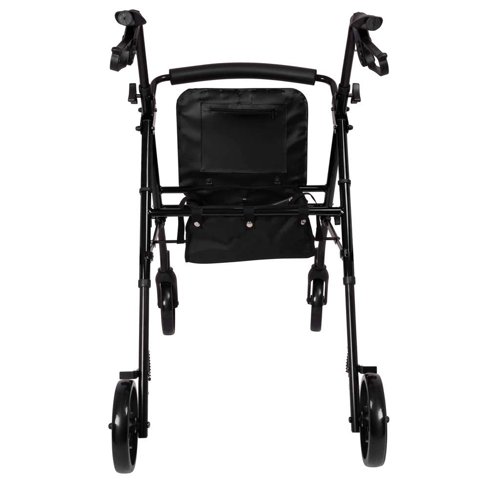 ProBasics Aluminum Height Adjustable Rollator With 8-inch Wheels