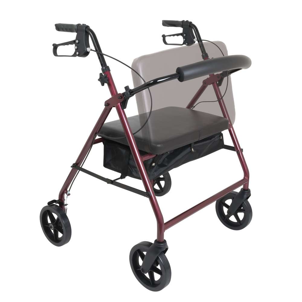 ProBasics Bariatric Rollator with 8-inch Wheels