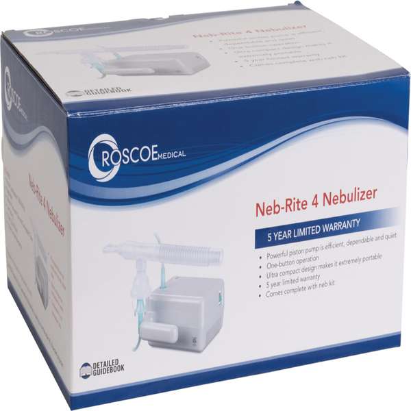 Roscoe Rite-Neb 4 Nebulizer Compressor System with Disposable Neb Kit