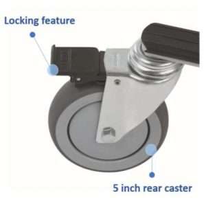 Invacare Reliant 450 Battery-Powered Lift with Power-Opening Low Base