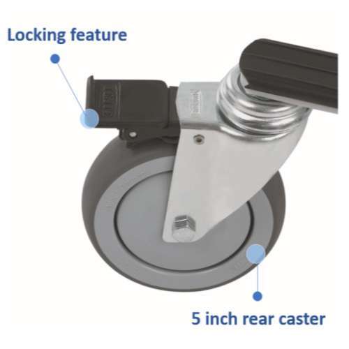 Invacare Reliant 450 Battery-Powered Lift with Power-Opening Low Base