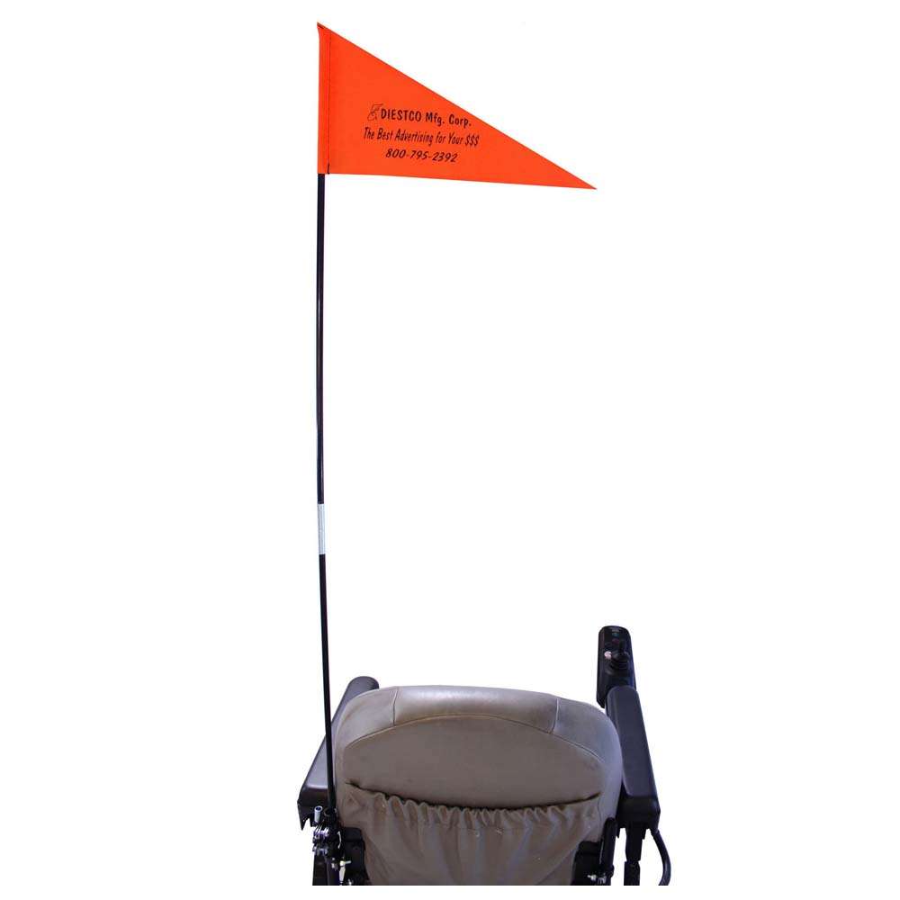 Diestco Folding Safety Flag