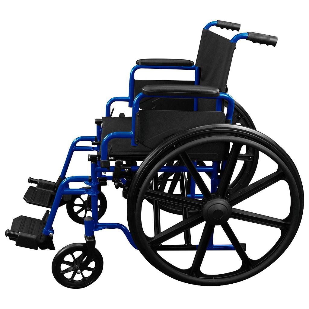 Vive Manual bariatric wheelchair, heavy duty 400lb capacity, foldable for easy mobility