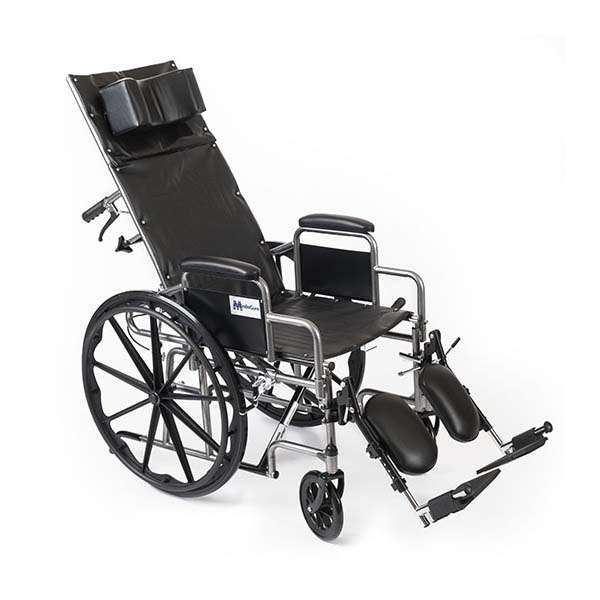 MedaCure Wings Wheelchair Full Reclining High Back Standard and Bariatric