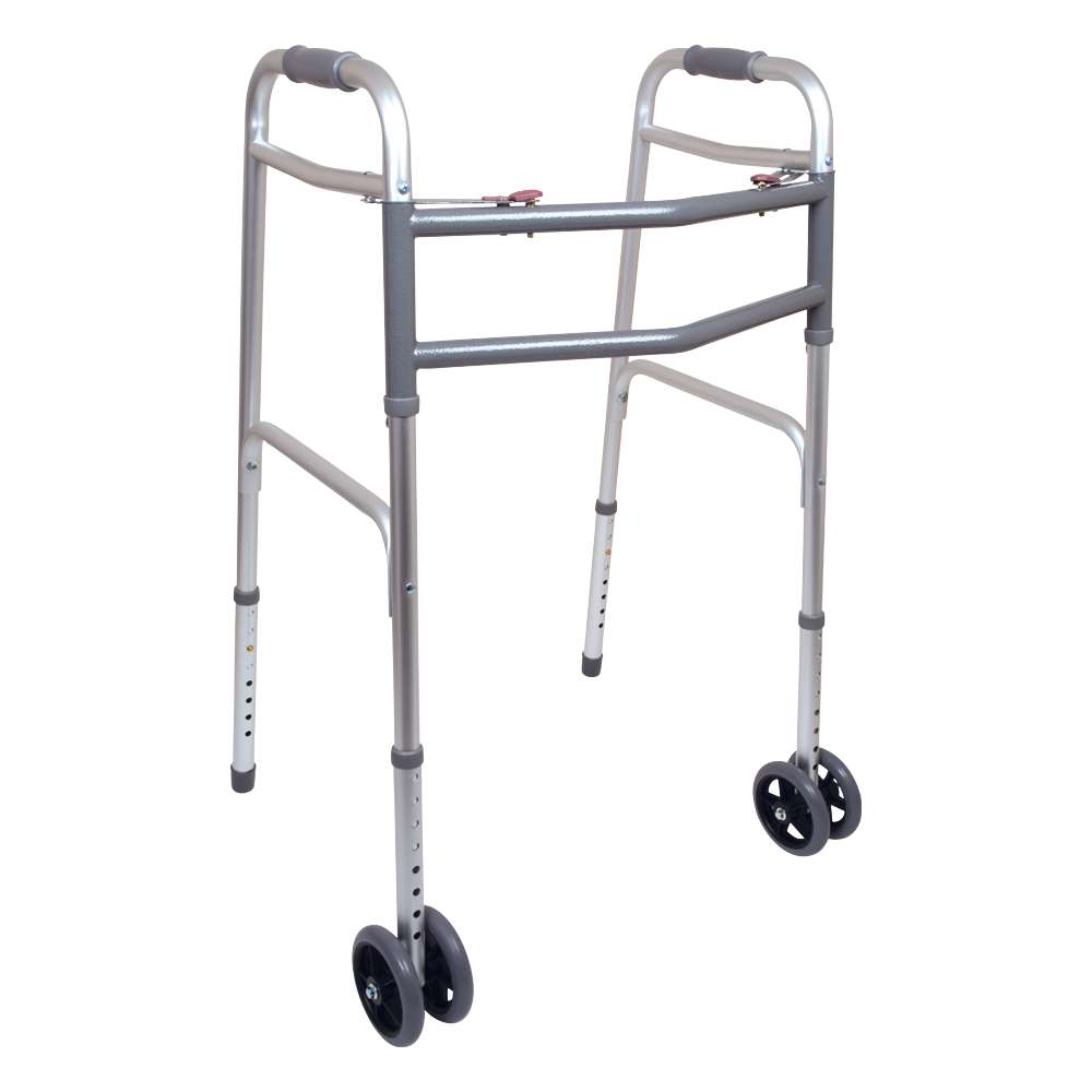 ProBasics Bariatric 2-Button Walker with 5-inch Wheels (Case of 2)