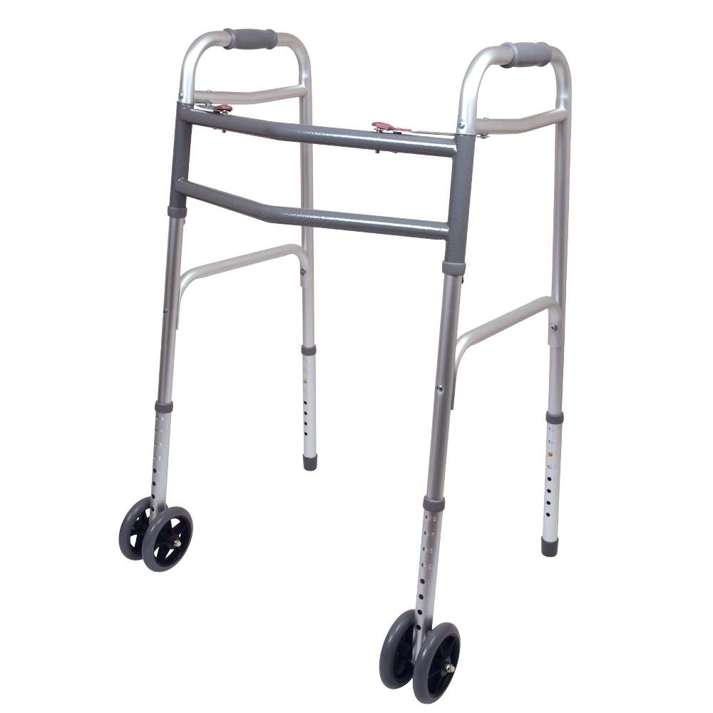 ProBasics Bariatric 2-Button Walker with 5-inch Wheels (Case of 2)