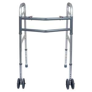 ProBasics Bariatric 2-Button Walker with 5-inch Wheels