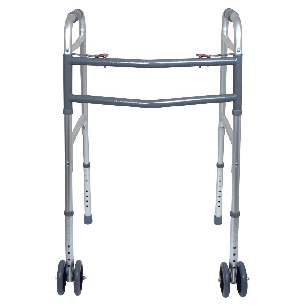 ProBasics Bariatric 2-Button Walker with 5-inch Wheels (Case of 2)