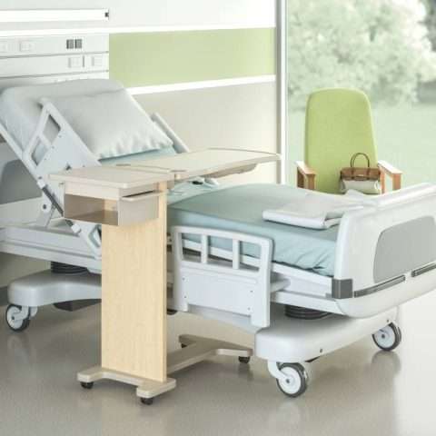 5 Best Wheeled Over Bed Tables For Patient Home Care