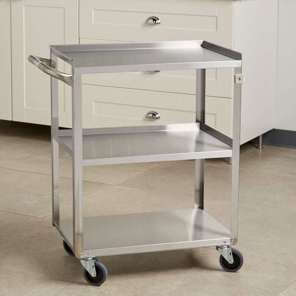 McKesson Utility Cart Stainless Steel