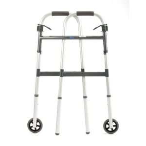 Invacare 5″ Single Fixed-Wheel Attachments with Glide Tips