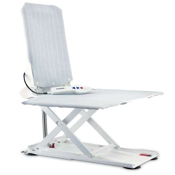 Invacare Aquatec R, Reclining Back Bath Lift White