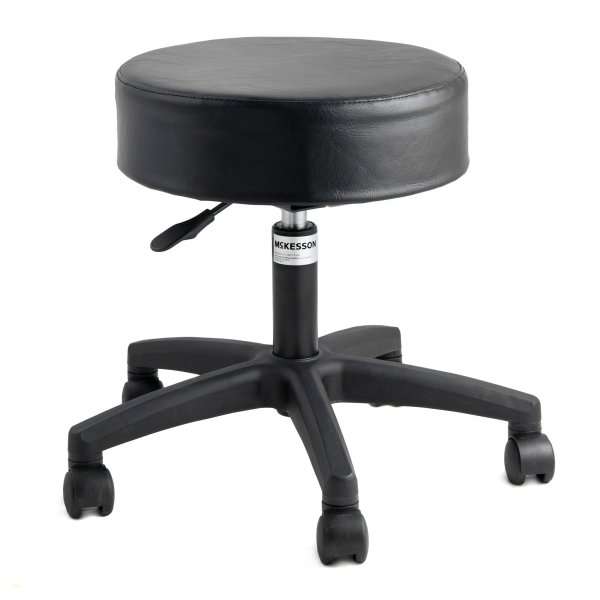 McKesson Exam Stool Backless Pneumatic Height Adjustment