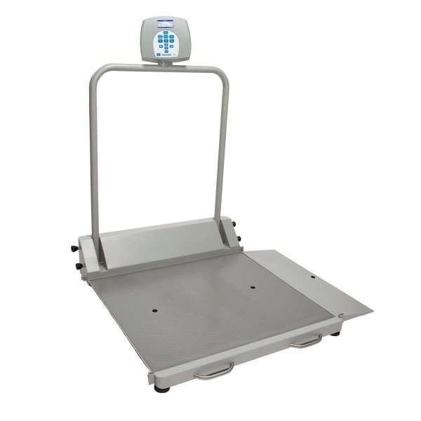 Health O Meter 2600KL Wheelchair Scale with Digital LCD Display