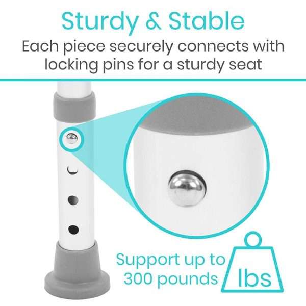 Vive Health Swivel Shower Chair