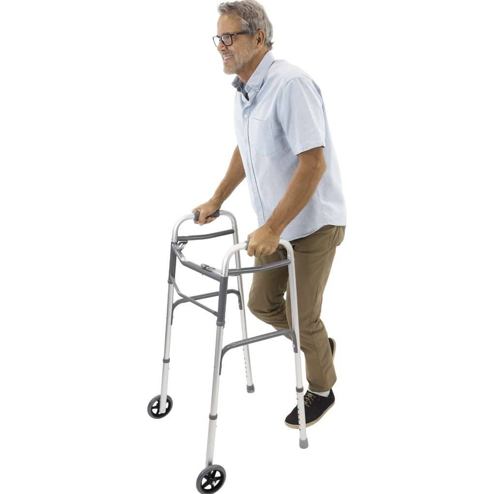 Vive Health Economy Walker with Wheels