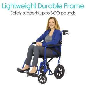 Vive Health Transport Wheelchair