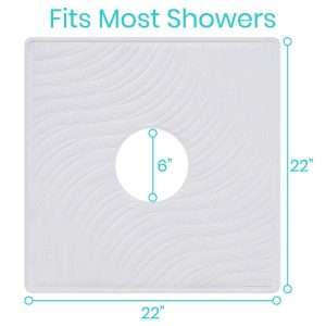 Vive Health 22″ x 22″ Shower Mat