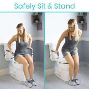 Vive Health Compact Toilet Rail