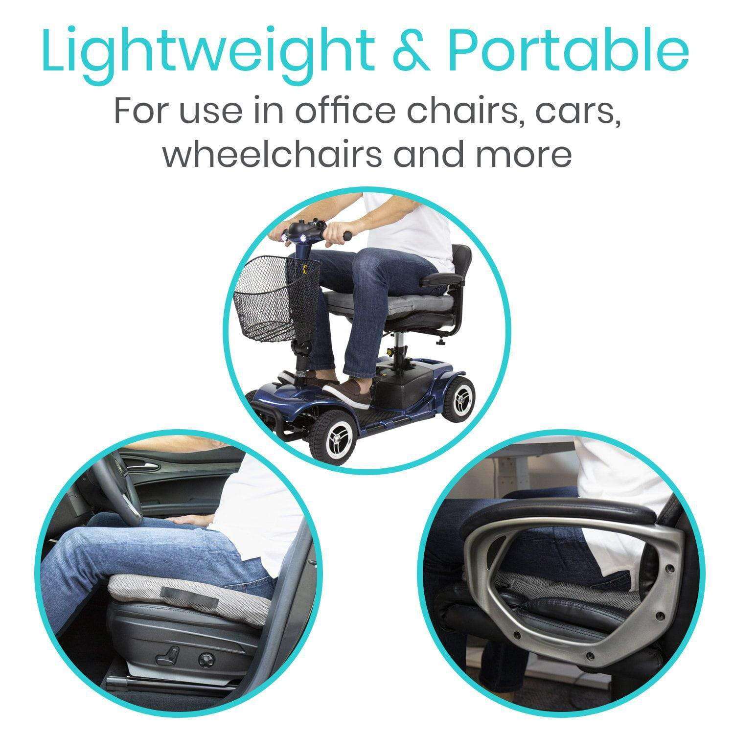 Vive Health Full Wheelchair Cushion - Safeway Medical Supply