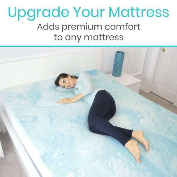 Vive Health Memory Foam Mattress Topper