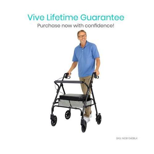 Vive Health Bariatric Rollator