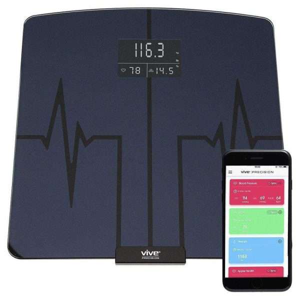 Vive Health Digital Heart Rate Scale Compatible with Smart Devices