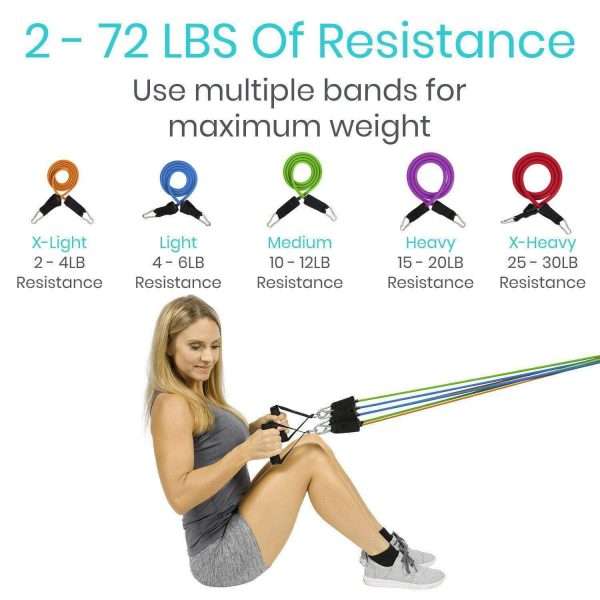 Vive Health Tube Resistance Bands