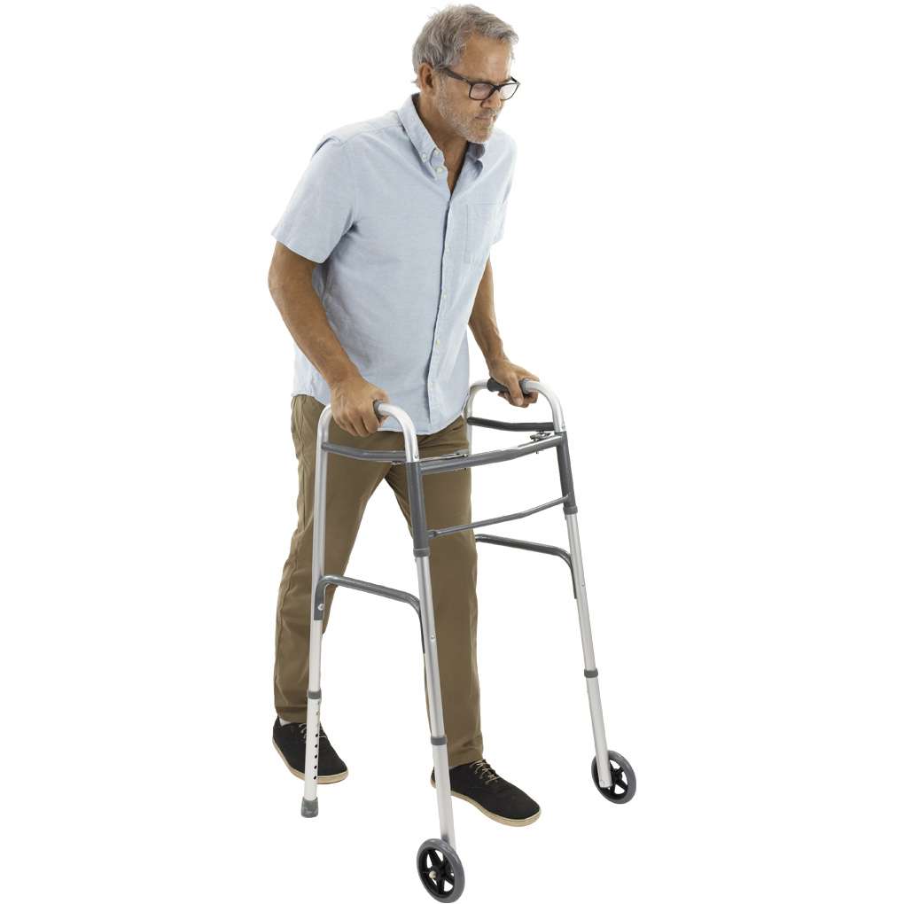 Vive Health Economy Walker with Wheels